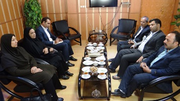 دیدار و گفتگوی مدیرکل دیوان محاسبات استان با معاون هماهنگی امور اقتصادی وتوسعه منابع استانداری