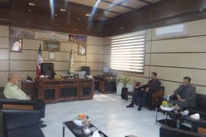 دیدار مدیرکل دیوان محاسبات سیستان و بلوچستان با فرمانده انتظامی استان