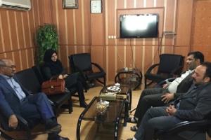 دیدار و گفتگوی مدیرکل دیوان محاسبات استان با رئیس سازمان برنامه و بودجه استان