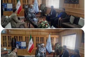 دیدار سرپرست اداره‌کل دیوان محاسبات استان سیستان و بلوچستان با رئیس کل دادگستری استان